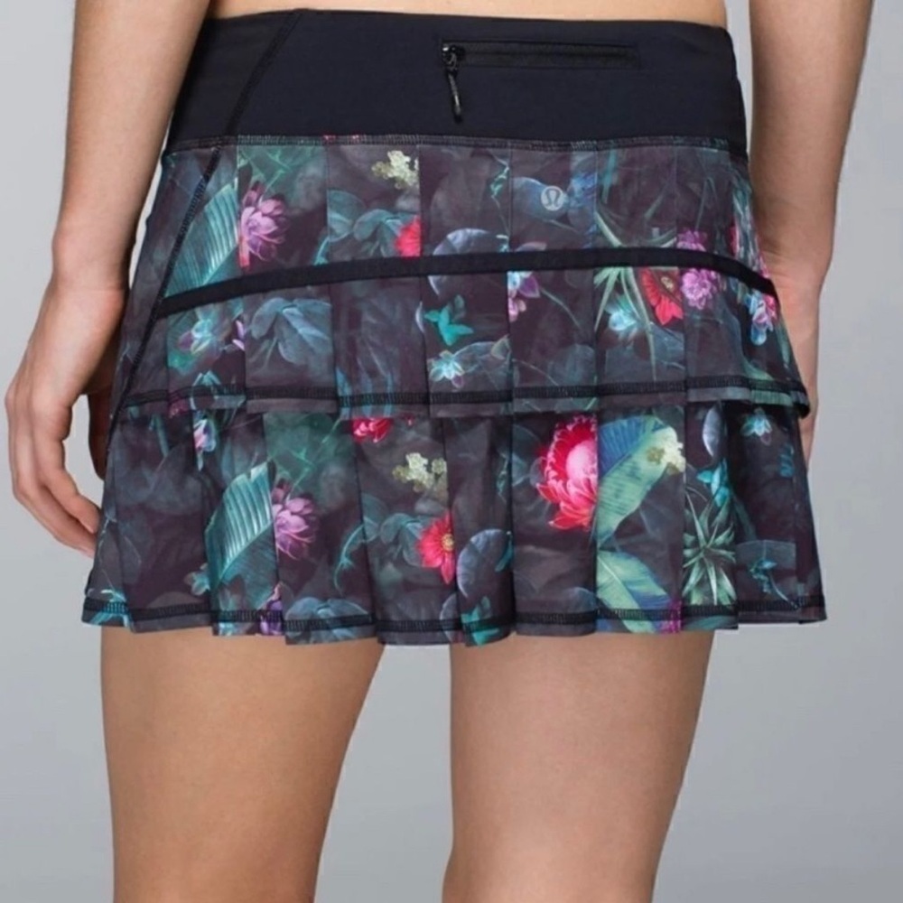 Lululemon Pace Setter Tennis Skirt Jungle